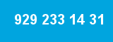 929 233 14 31 929 233 14 31